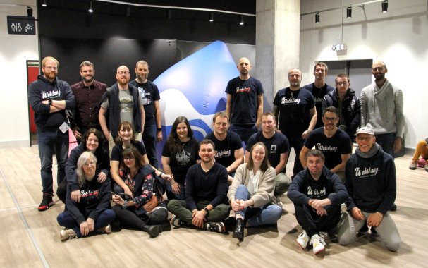 webstanz team at drupalCon