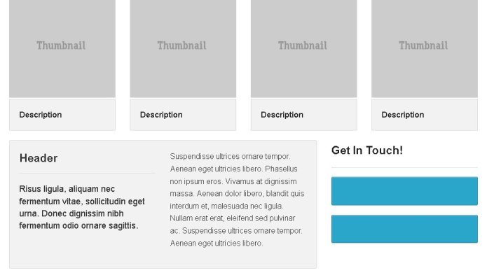 Screenshot of zurb-foundation